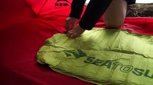 Our range of sleeping mats provide the best night sleep you can have. Sea To Summit Comfort Light Si Review Youtube