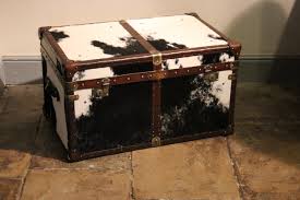 5 out of 5 stars. Bespoke Cowhide Trunk Coffee Table Leather Storage Accessories