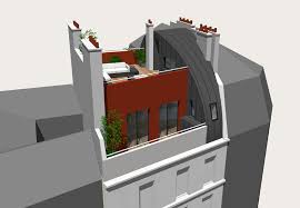 Copin Et Dupeyrou Nas 00 Jpg 850 589 Ossature Bois Bardage Bois Immeuble Paris