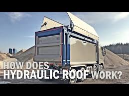This will stop the cabin of the car getting hotter by the addition heat radiating into it from due to the sunroof. Hydraulically Opening Aluminum Roof On Rear Dump Truck Youtube
