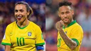 The most famous american footballers include joe montana and deion sanders the most famous english harold edward grange (nicknamed the galloping ghost) was named the greatest college football player of all time. Brazil Women Footballers To Receive Equal Pay Football News Sky Sports