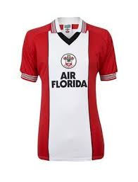 The origins of southampton fc lie with the young men's association of st mary's church who founded st mary's yma fc in the fledgling club won the hampshire junior cup in 1887, their first honour. Southampton Football Club S Online Store Air Florida Home Retro Saintsfc Camisa De Futebol Camisas De Futebol Camisa