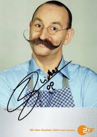 He also occasionally appears on stage as an entertainer. Alles Auf Eine Karte Schaeben Schreibt