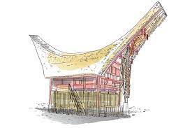 Ini dia cara menghitung rumus skala untuk menggambar bangunan / rumah! Rumah Adat Tongkonan Tana Toraja