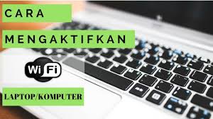 Wireless adaptor terdapat 2 jenis, yang pertama internal dan. Cara Mengaktifkan Wi Fi Laptop Atau Komputer Youtube