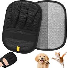 2pcs Reusable Pet Hair Remover and Grooming Gloves