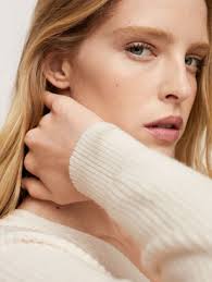 MANGO Korina Jumper Mini Dress, Light Beige