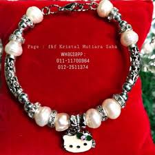 Harga satu set rm 80. Gelang Kristal Mutiara Sabah Untuk Kanak Kanak Shopee Malaysia