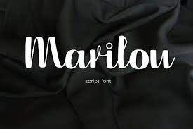 marilou script by ada napiorkowski on creativemarket free graphic design software printable font stencils graphic design software