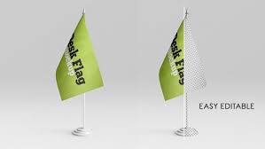 Desk Flag Free Psd Mock Ups In 2020 Free Mockup Mockup Free Psd Mockup Free Download
