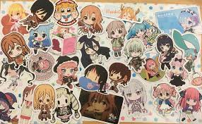 Maybe you would like to learn more about one of these? 50 Anime Waifu Stickers Sold By Magicalanimeworld On Storenvy