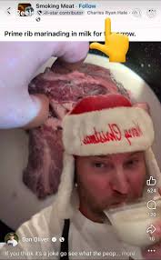 Milk marinated prime rib recipe works well