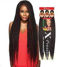 Outre Synthetic Pre Stretched Ultra Braid Xpression 3x 42 African Braids Styles Braids Easy Braids