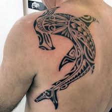 Powerful and amazing shark tattoo designs men and women 2019. 50 Tribal Shark Tattoo Designs For Men Sea Dweller Ideas