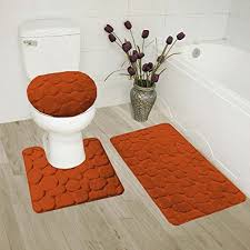 Gorgeoushome Rock New Bathroom Collection 3pc Set Memory Foam Bath Mat Contour Rug And Ro In 2020 Memory Foam Bathroom Mat Memory Foam Bath Mats Memory Foam Bath Rugs