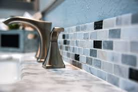 In addition, a tile backsplash can be easy to install, as well as easy to clean. Kitchen And Bathroom Backsplashes Guide