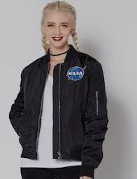 Women S Nasa Bomber Jacket Closet Refill Jacket Outfit Women Nasa Bomber Jacket Nasa Jacket