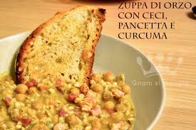 Maybe you would like to learn more about one of these? Zuppa Di Orzo Con Ceci Pancetta E Curcuma