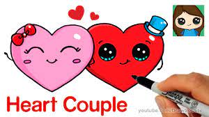 How To Draw Cute Hearts Easy Youtube You can download cute heart posters and flyers templates,cute heart backgrounds,banners,illustrations and graphics image in psd and vectors for cute heart cartoon hand drawn style vector graphic element. how to draw cute hearts easy