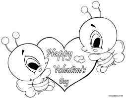 Let your child explore the meaning of love, affection and friendship with our collection of coloring sheets. Printable Valentine Coloring Pages For Kids