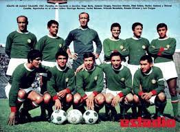Audax italiano respira aliviado luego de su visita al estadio el cobre de el salvador. Audax Italiano La Florida 1967 Futbol Fotografia Retro