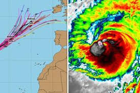 Hurricane Lorenzo Mapped Latest Noaa Warnings Spaghetti