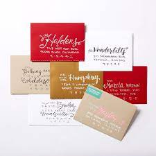 With one click, you can upload your contacts and have information printed on. Christmas Card Envelope Addressing Paper Stationery Vermontorganics Com