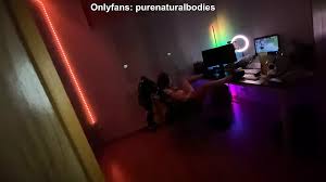 I Caught Her Masturbating after Her Twitch Stream: German Surprise Porn