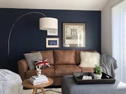 Tips That Help You Get The Best Leather Sofa Deal Blue Walls Living Room Blue Feature Wall Living Room Leather Sofa Living Room