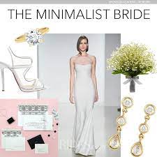 How To Accessorize Your Wedding Day Look Wedding Dress Styles Minimalist Bride Gorgeous Wedding Dress