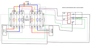 A transfer switch is an electrical switch that switches a load between two sources. Automatic Transfer Switch Switch Between Solar Generator And Main Grid Power Ats Diy Tech Re Transfer Switch Electrical Circuit Diagram Solar Generator
