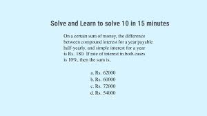 It is supplied by aurobindo pharma. Simple Interest Questions Compound Interest Questions Ssc Cgl 79