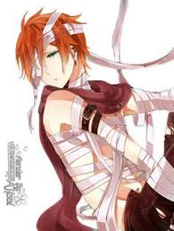 Anime Boy Red Hair Bandages Green Eyes Earrings Anime Guys Please Tell Me The Name Of This Anime And Or Character If You Know