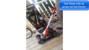 Black Decker Besta512cm Electric Lawn Mower Cordless Assemble And Operate The Black Decker 12 Inch 3 In 1 Trimmer Edger And Mower Review Youtube