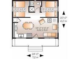 Give the illusion of a spacious bedroom with a few simple design tips. Two Bedroom Small House Plan Novocom Top