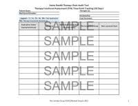 Hospice Chart Audit Tool E M Audit Worksheets