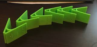 Braille Clothing Clips For The Visually Impaired Pinshape 3d Printing Projects Braille 3d Printing