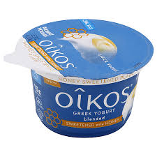 Shop for oikos® plain greek yogurt at smith's food and drug. Oikos Nonfat Honey Sweetened Plain Greek Yogurt 5 3 Oz Compra Selectos