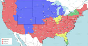 nfl distribution maps what game will you see in week 11