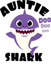 Free Free 307 Auntie Shark Svg SVG PNG EPS DXF File
