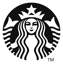 The sharp contrast between black and white creates a striking visual impression. Starbucks Logo Png Transparent Svg Vector Freebie Supply