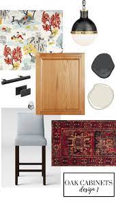 That was what i was told many years ago by a decorator friend. Updating Oak Kitchen Cabinets With Fresh Decor Emily A Clark Oak Cabinets Oak Kitchen Oak Kitchen Cabinets