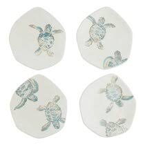$25 to $50 (5) results. Sea Turtle Plates Wayfair