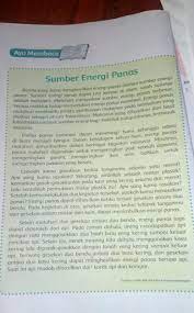 Pada zaman dahulu, api dihasilkan dari gesekan antara dua batu kering atau dua kayu. Bacalah Kembali Bacaan Sumber Energi Panas Kemudian Tuliskan Kata Kata Kunci Setiap Brainly Co Id