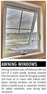 With their large size, picture windows invite in expansive views and an abundance of warm, natural light. Awning Window