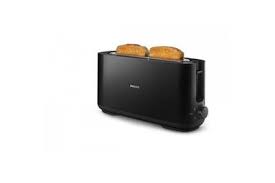 Grille Pain Philips Grille Pain Philips 1 Large Fente Daily Collection Noir Hd2590 90 Darty