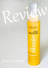Review John Frieda Go Blonder Lightening Spray Hair Lightening Spray How To Lighten Hair John Frieda Hair
