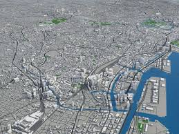 3d Model Tokyo Area Urban 3d Model Tokyo Urban