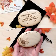 The Perfect Motivational Gift For The New Year Believe In Yourself Pebble 21st Birthday Gifts Good Luck For Exams Graduation Gifts For Daughter