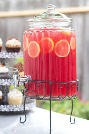 A Perfectly Refreshing Non Alcoholic Beverage That Was Sweet And Tart Partypunch Beverages Pun Frozen Lemonade Halloween Party Foods Appetizers Fruit Punch